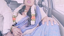 Indian car sex. Beautiful tourist aunty with driver. Telugu dirty talks.