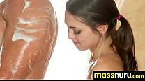 Nuru Massage Ends with a Hot Shower Fuck 19