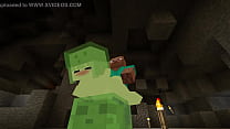 Hot Minecraft Slime Gets Fucked