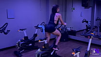 Latina's Gym Warm-Up Leads to Intense Creampie!