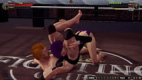 Vilkor VS AoiAzumi (Naked Fighter 3D)