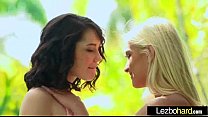 Teen Lesbians (Ryland Ann & Uma Jolie) In Hot Sex Action Scene movie-25