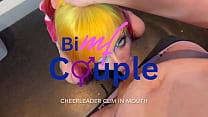 Cheerleader Locker Room Blowjob