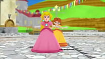 Peach & Daisy Dancing