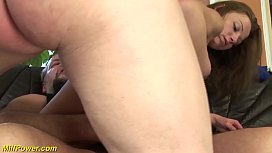 Deutsche Mamas erste Doppelpenetration