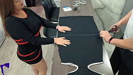 Dirty Tailor's Touch: MILF Client Gets Filled After A Fitting That Wasn't Just For Clothes