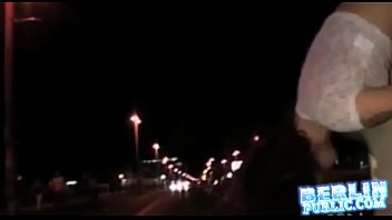 Public amateur sex with German slut