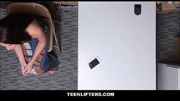 TeenLifters - Petite Latina Shoplifter Makes Anal Sex Agreement With Security Guard - Avi Love