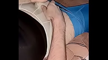 JOCKFACExxx jacks, strokes, and fucks toys  thru underwear