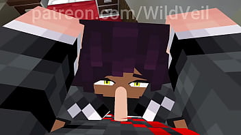 Yoruichi from Bleach gets plowed by Ichigo - Minecraft