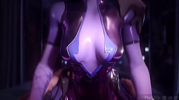 Widowmaker gets creampied