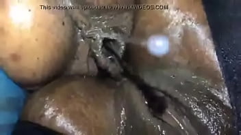 Large Clitoris Fucking her pussy