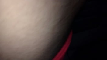 thumb she take it fro  m the back  