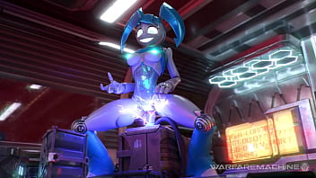 thumb xj9 riding a el  ectrical dildo   