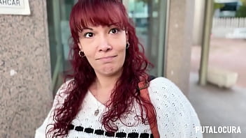 PutaLocura - Mature redhead Isis Black chats with Torbe and fucks him in caught