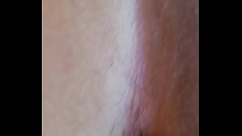 Sliding in her asshole