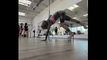Pole dancing class snippet! ??What's your favorite workout to feel empowered?#PoleDancing #FitnessFun #EmpowerYour...
