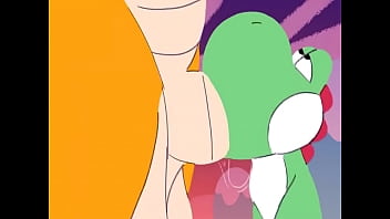 Bowser fucks Yoshi's face!