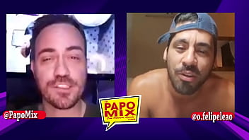 Safadão Felipe Leão mostra o corpo em forma durante quarenta em Live do PapoMix - Parte 2 - WhatsApp (11) 94779-1519
