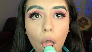 Masturbation-addicted nympho Nezuko begs for a huge cock in her pussy