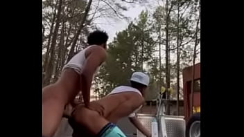 Big cocks in the park