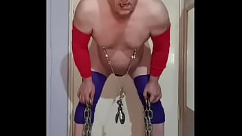 thumb hanging heavy c  hains from my nipples with ni nipples with nip ipples with nip