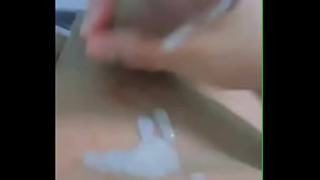 stroking unvut cock
