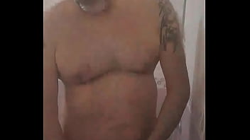 Str8 Turkish Bear Kework Caught Cumming Under The Shower