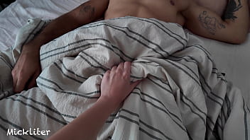 thumb sex vlog part o  ne woke me up with a blowjob  with a blowjob a ith a blowjob a