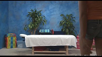 Pleasant babe loves massage