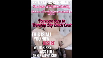 EXTREME BBC sissy feminization brainwashing