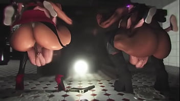 thumb ada wong and sh  eva alomar fucked as they hid ked as they hide ed as they hide