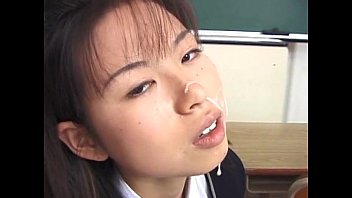 Niiyama Risa Uncensored Japanese bukkake blowjob