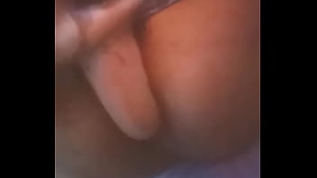 Nice dildo going in my tight virgin hole