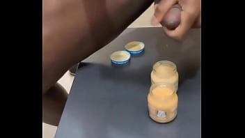 It's incredible!  look where  he cum