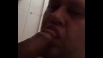 Hot Italian meat on the toilet