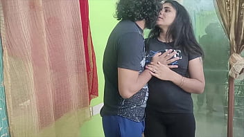 Indian Couple In Sharing Sweet Kisses And Romantic Moments
