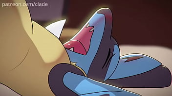 Zoroark se folla a Lucario
