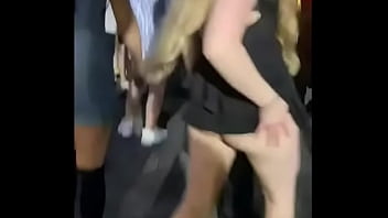 thumb showing the ass  and public  
