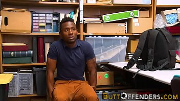 Black shoplifter screwed
