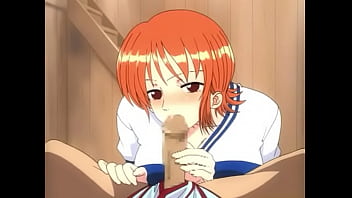 One Piece Nami Titty Fuck Blowjob