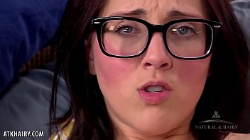 Sultry Nickey Huntsman plays with her hairy twat