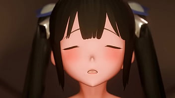 Hestia rubs your cock with her thighs and gives you sit-ups