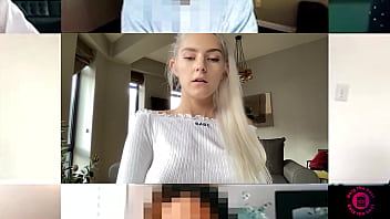 thumb eva gets creamp  ied while in a zo0m meeting z  zo0m meeting zo0m meeting