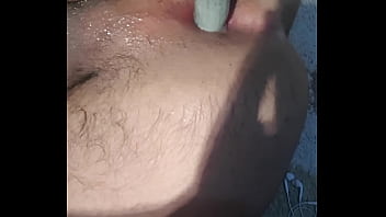 thumb fucking ass wit  h cucumber  