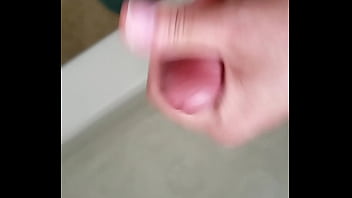 Hot masturbation before I shower