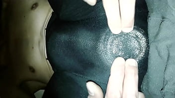 07.29-fucking faggot in black pantyhose with a butt plug