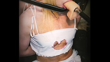 Sissy Bondage Deep Throat Training 