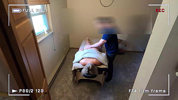 Cheating wife caught fucking during her massage 
