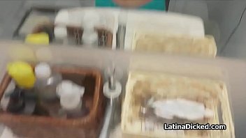 Bigtit gf blows at public toilet and garage